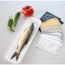 La viande de poisson de viande emballant les plateaux jetables de portion de nourriture en plastique